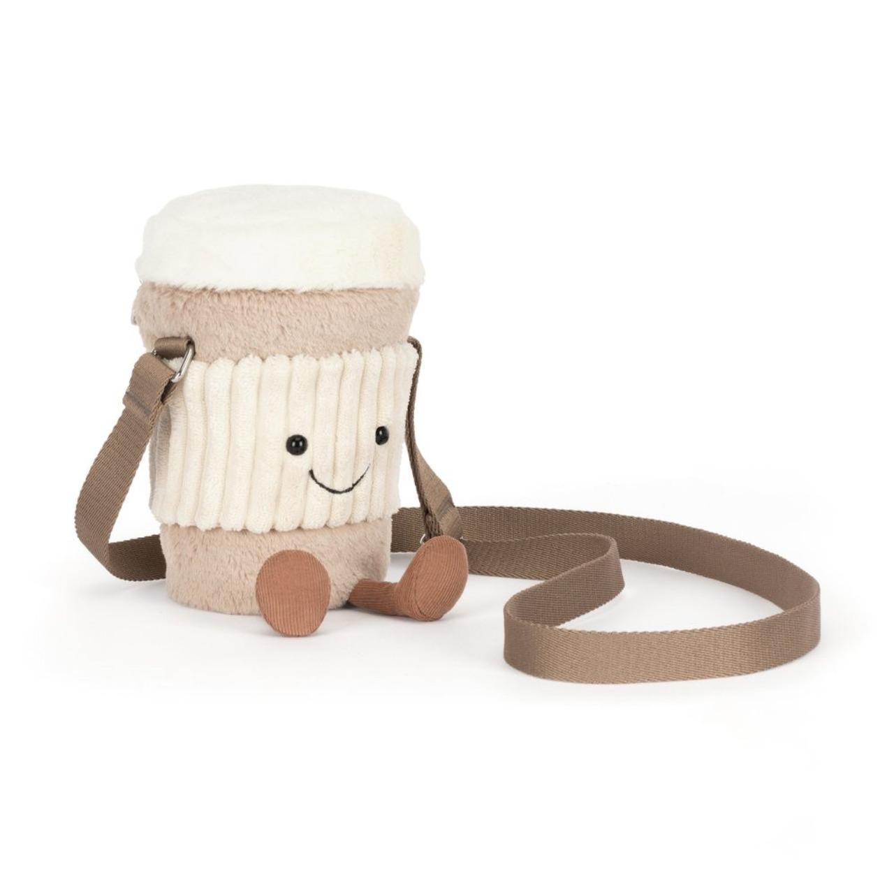 Image of Amuseables Perkle Coffee Shoulder Bag variant 1