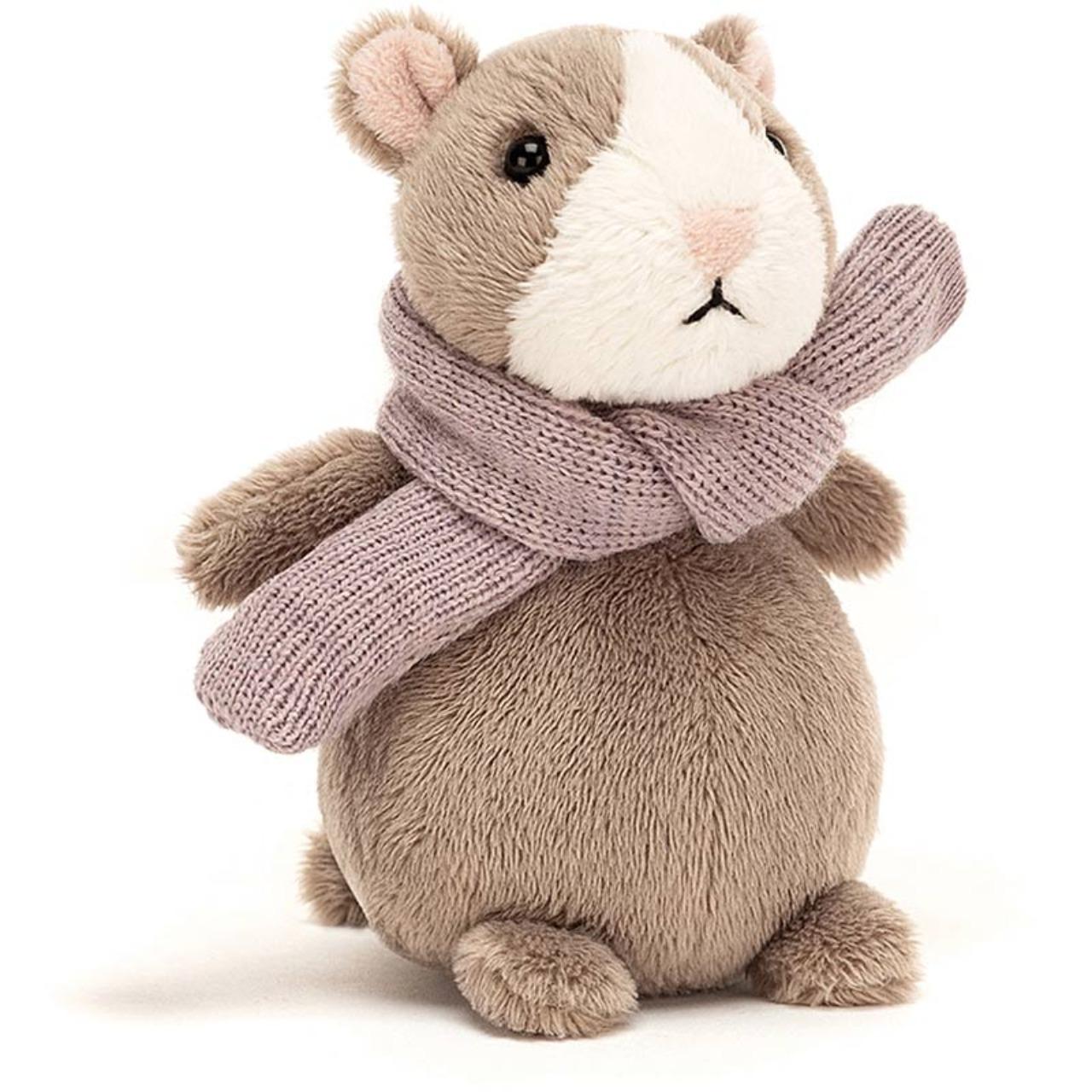 Image of Happy Nutmeg Hamster with Scarf variant 1