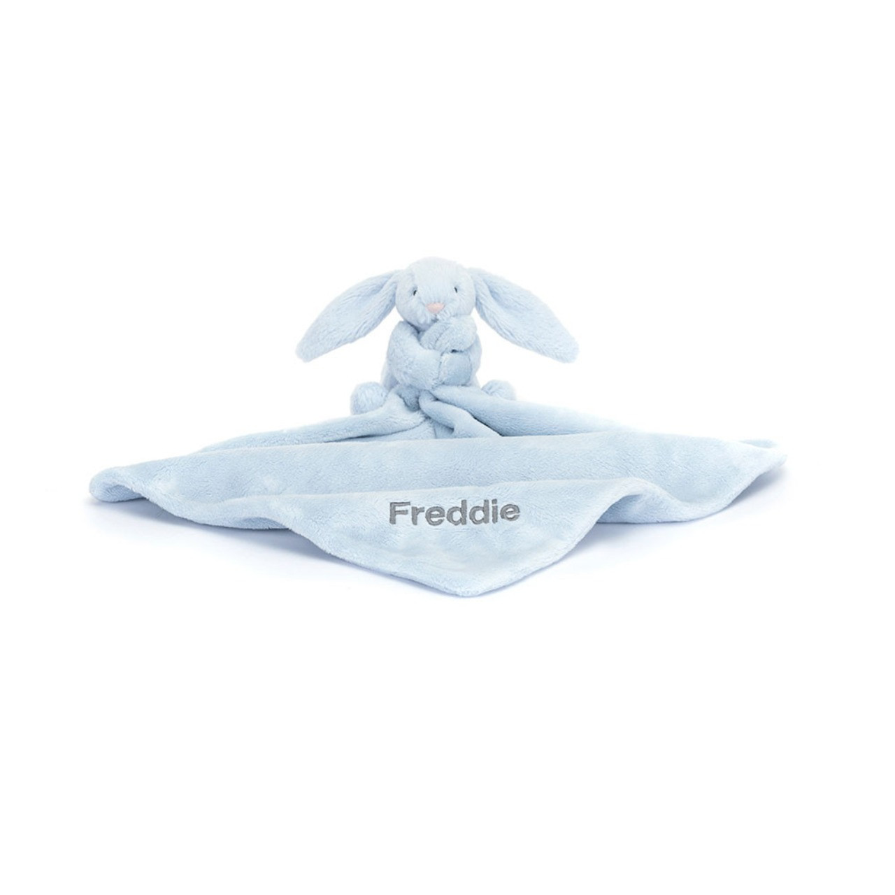 Image of Personalized Bashful Blue Bunny Soother variant 1
