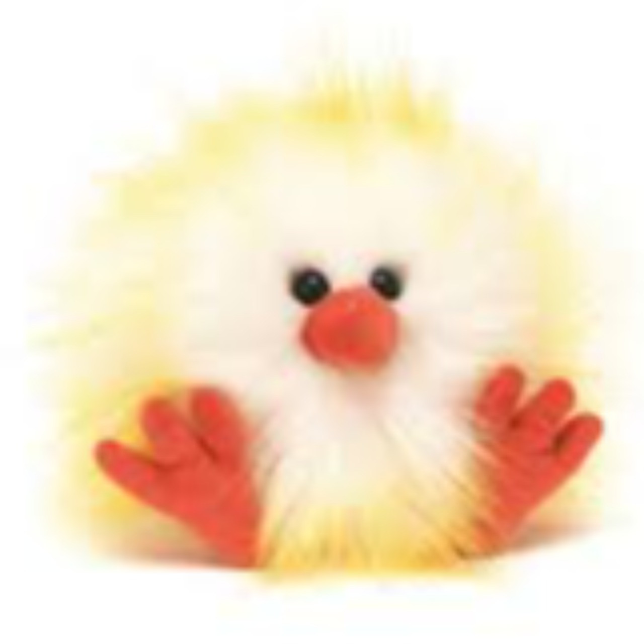 Crazy Chick Yellow and White