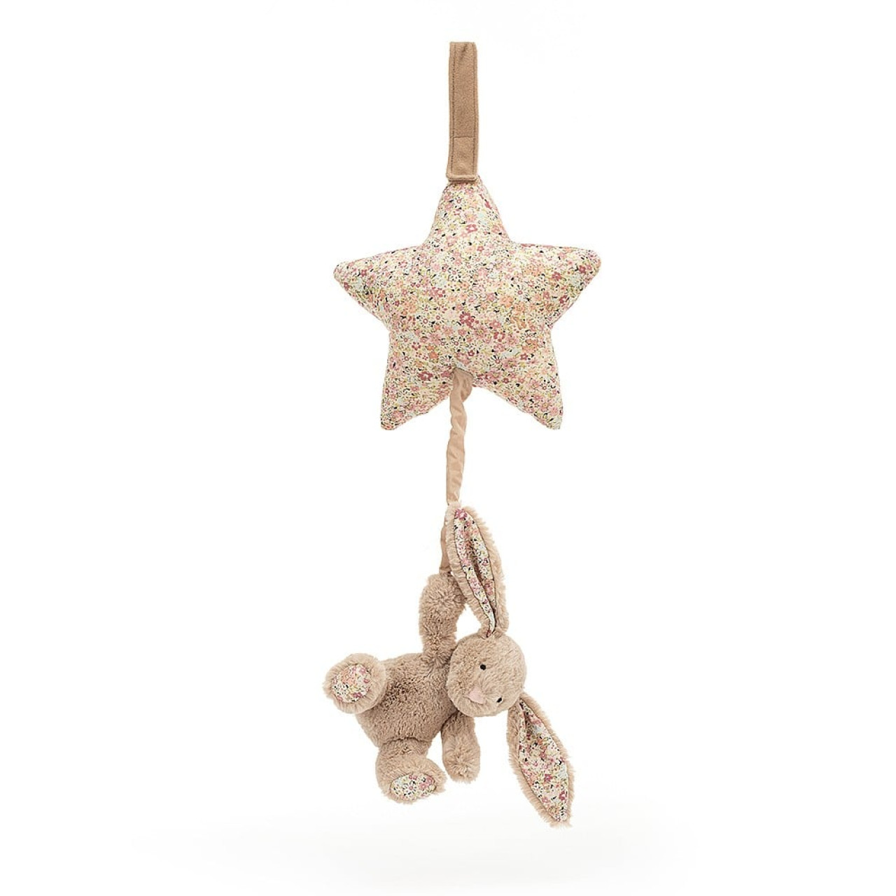 Image of Blossom Bea Beige Bunny Musical Pull variant 1