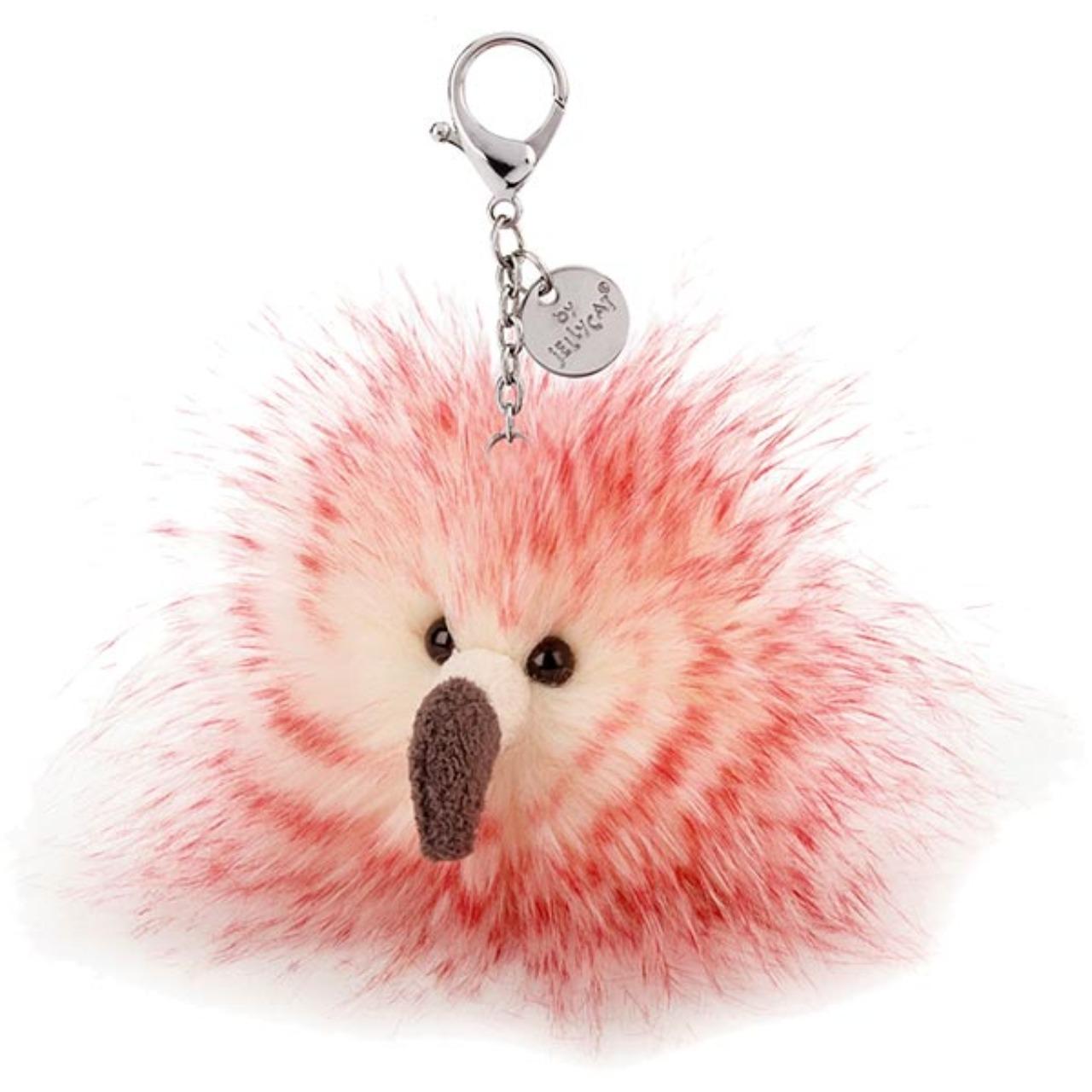 Image of Flaunt your Feathers Flamingo Bag Charm variant 1