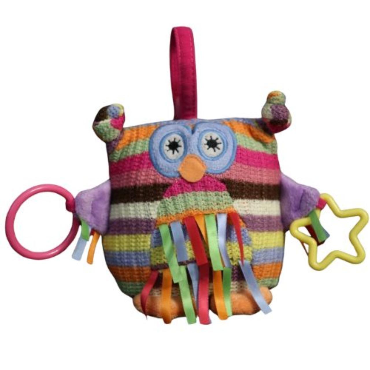 Image of Baby rainbow owl toy variant 1