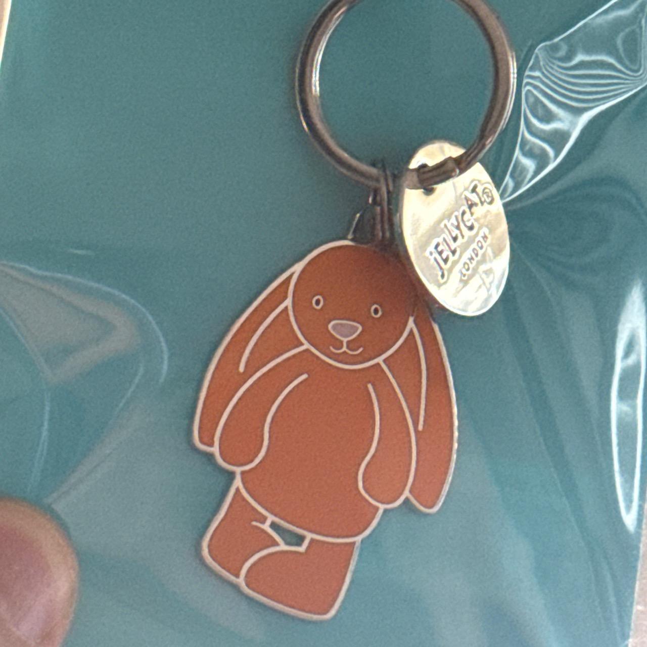 Orange Bashful Keyring