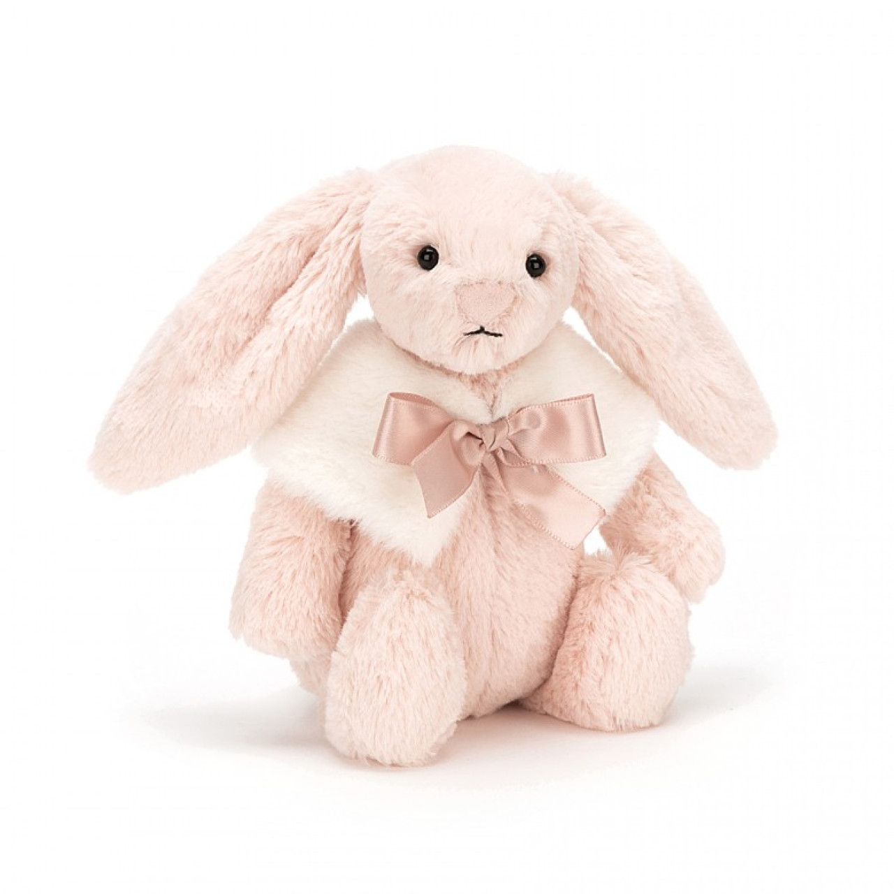 Image of Bashful Blush Snow Bunny – Capelet variant 1