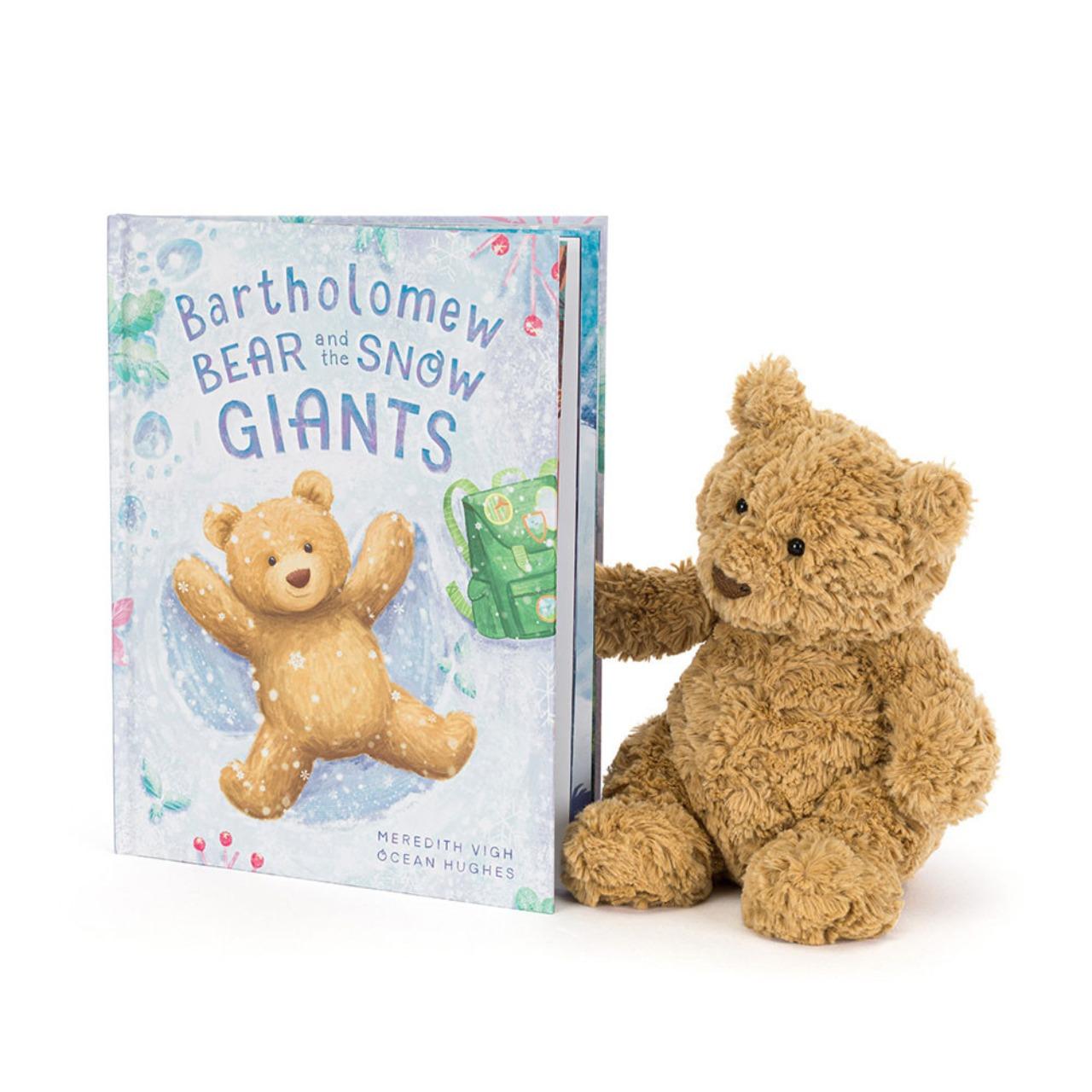 Image of Bartholomew Bear and the Snow Giants Book and Bartholomew Bear Medium variant 1
