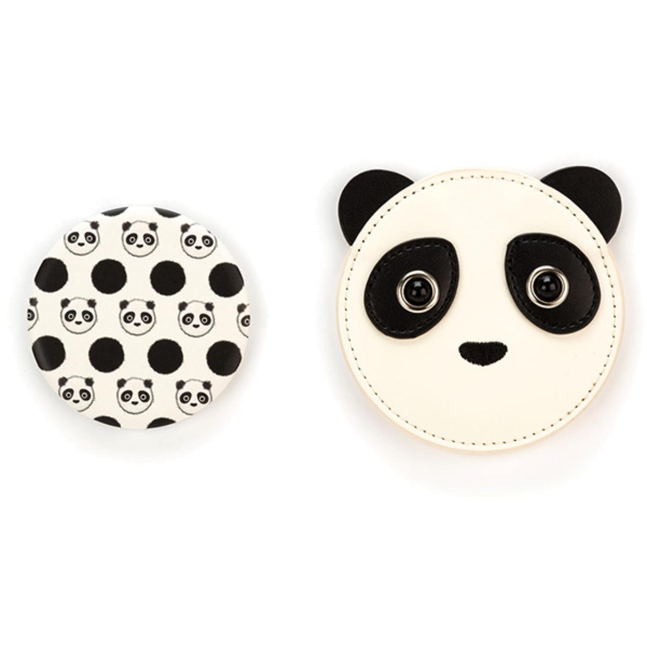 Image of Kutie Pops Panda Pouch Mirror variant 1