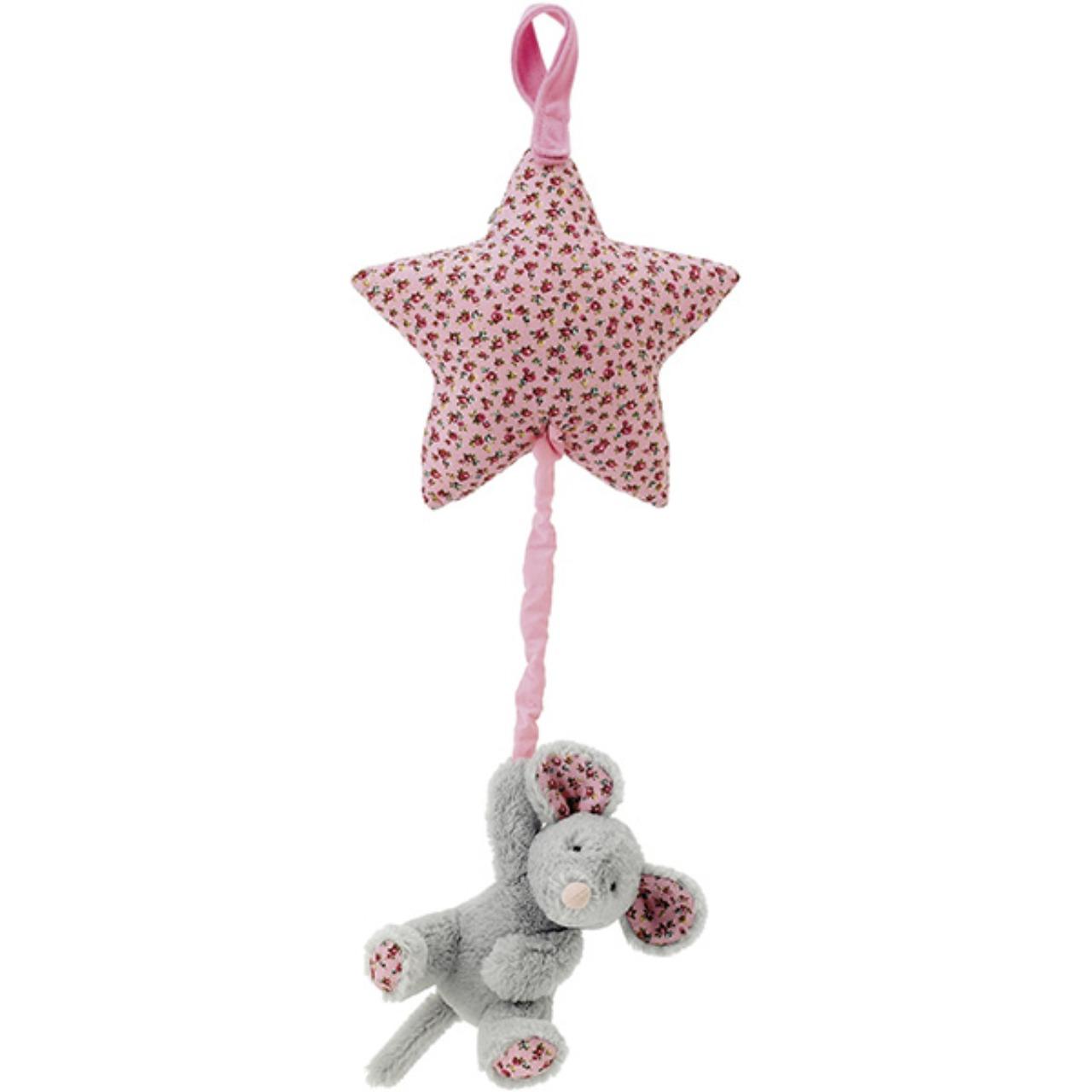 Image of Blossom Bashful Grey Mouse Star Musical Pull variant 1