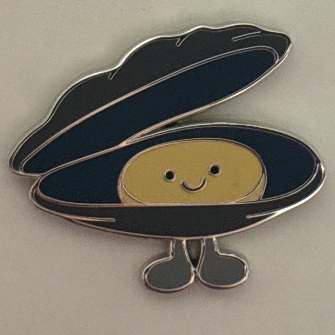 Muscle Enamel Pin