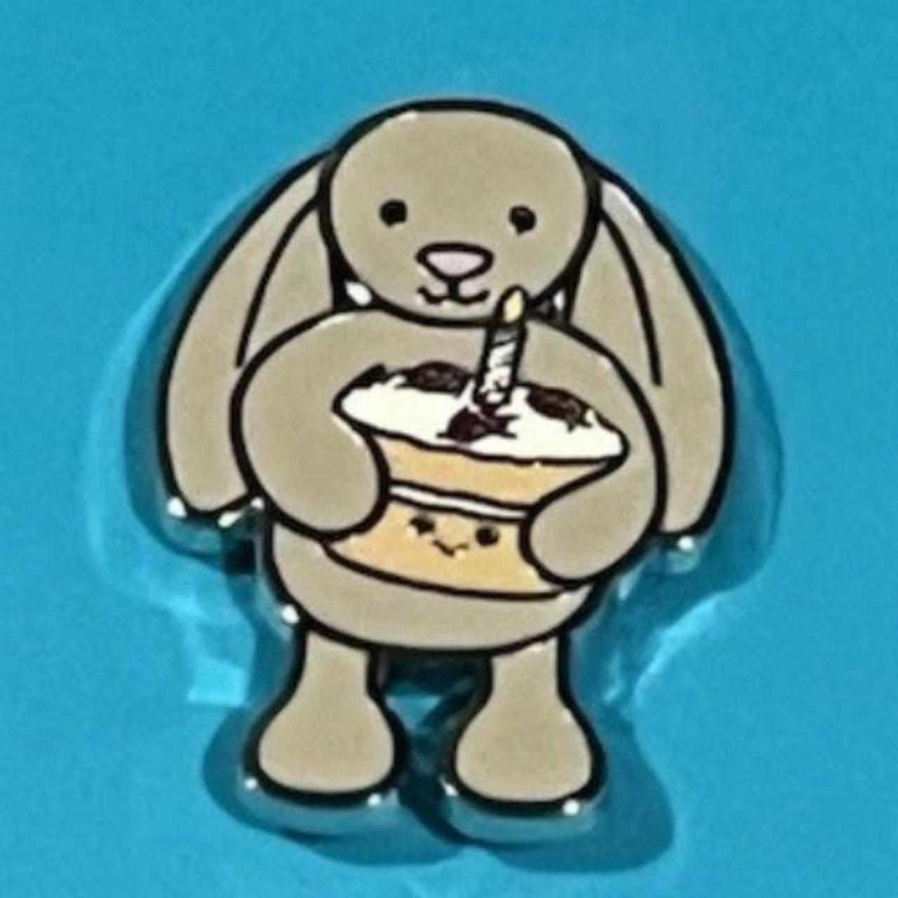 Image of Birthday Bunny Pin variant 1