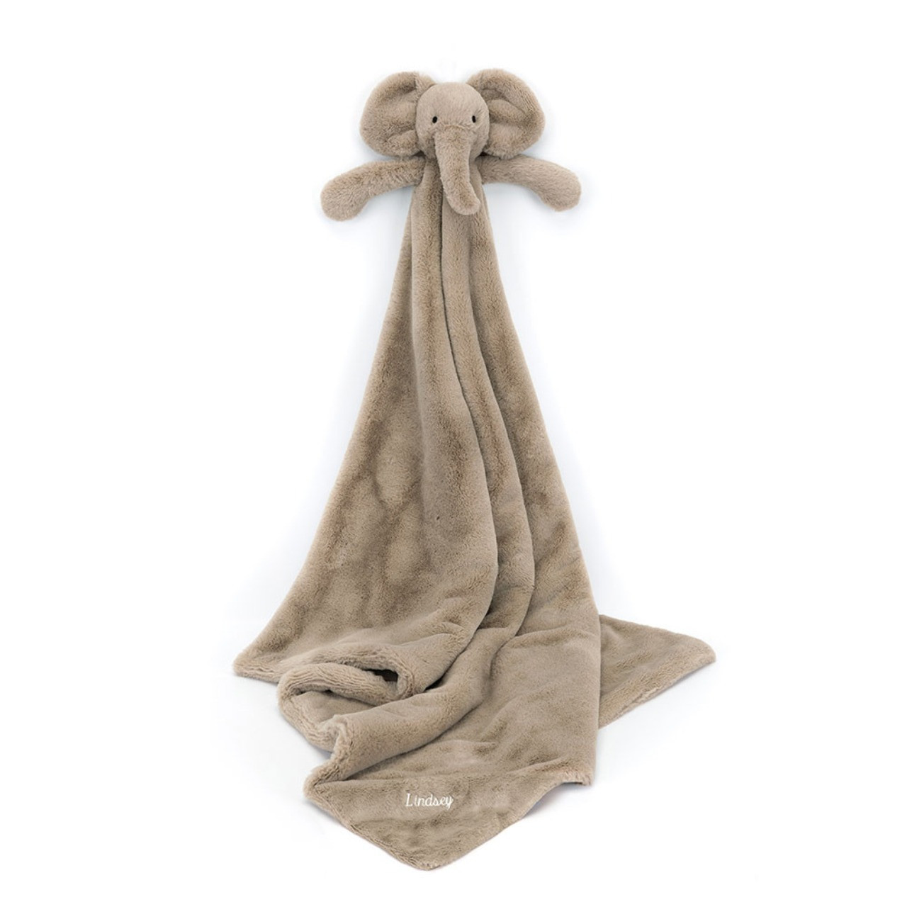 Image of Personalized Smudge Elephant Blankie variant 1