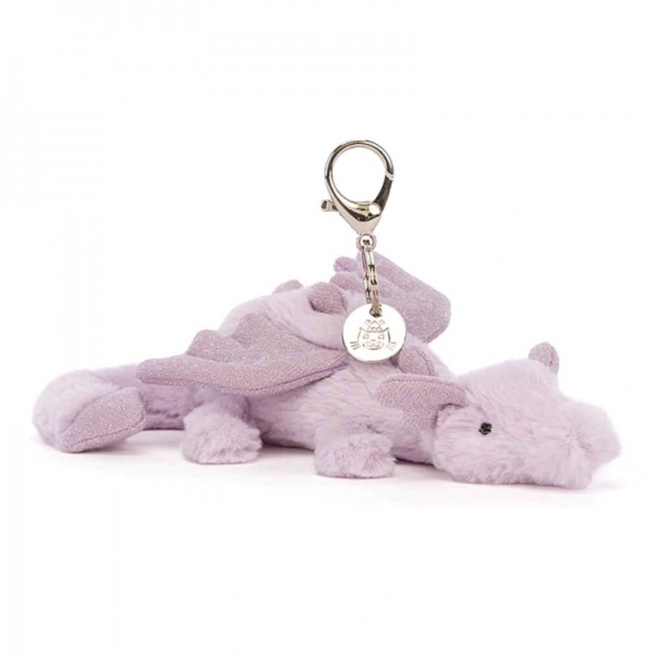 Image of Lavender Dragon Bag Charm variant 1