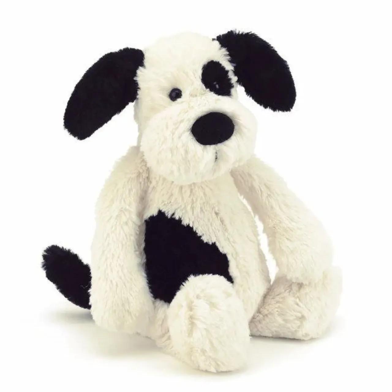 Bashful Black & Cream Puppy