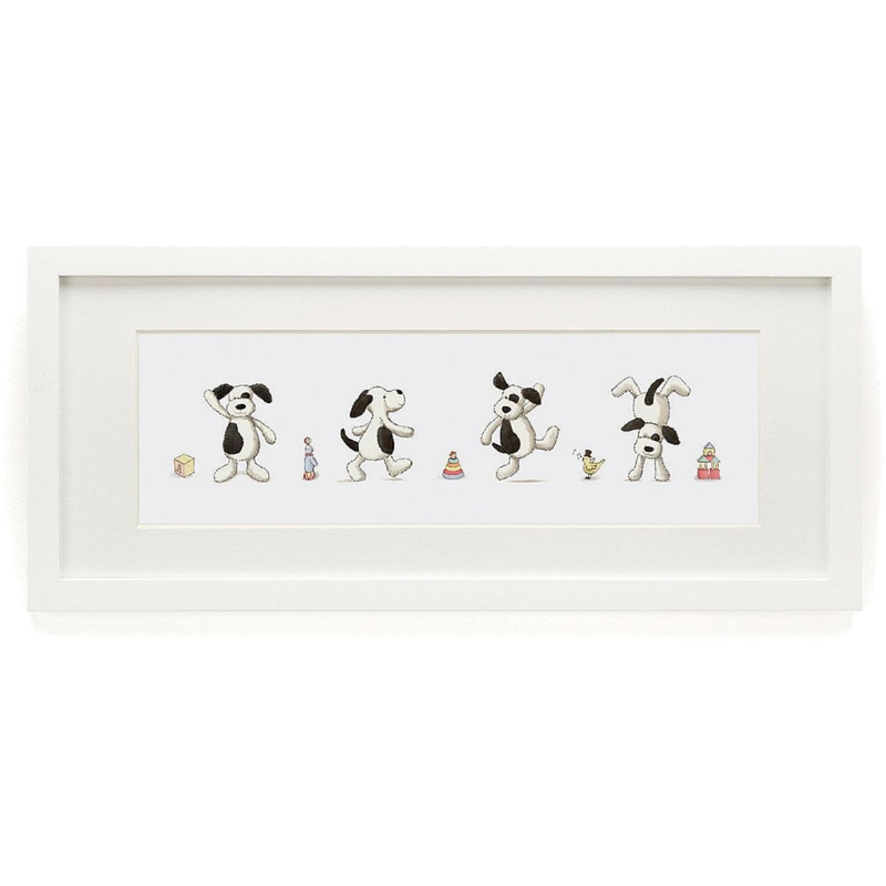 Bashful Puppy Framed Print