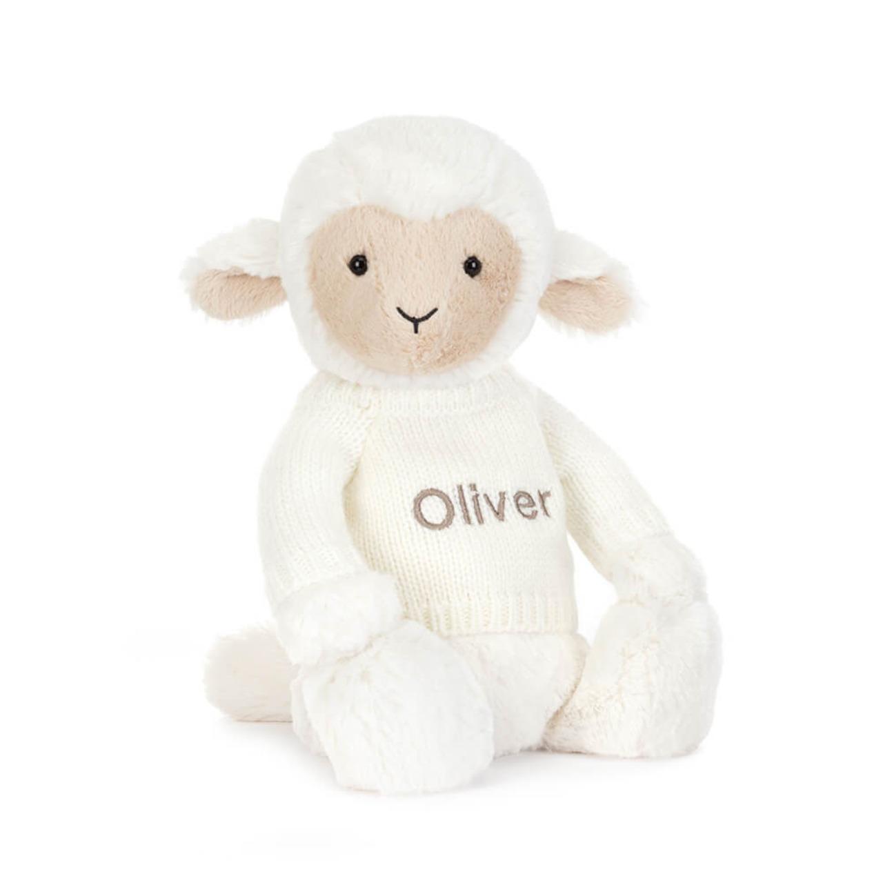 Image of Skipson Lamb with Personalised Cream Jumper variant 1