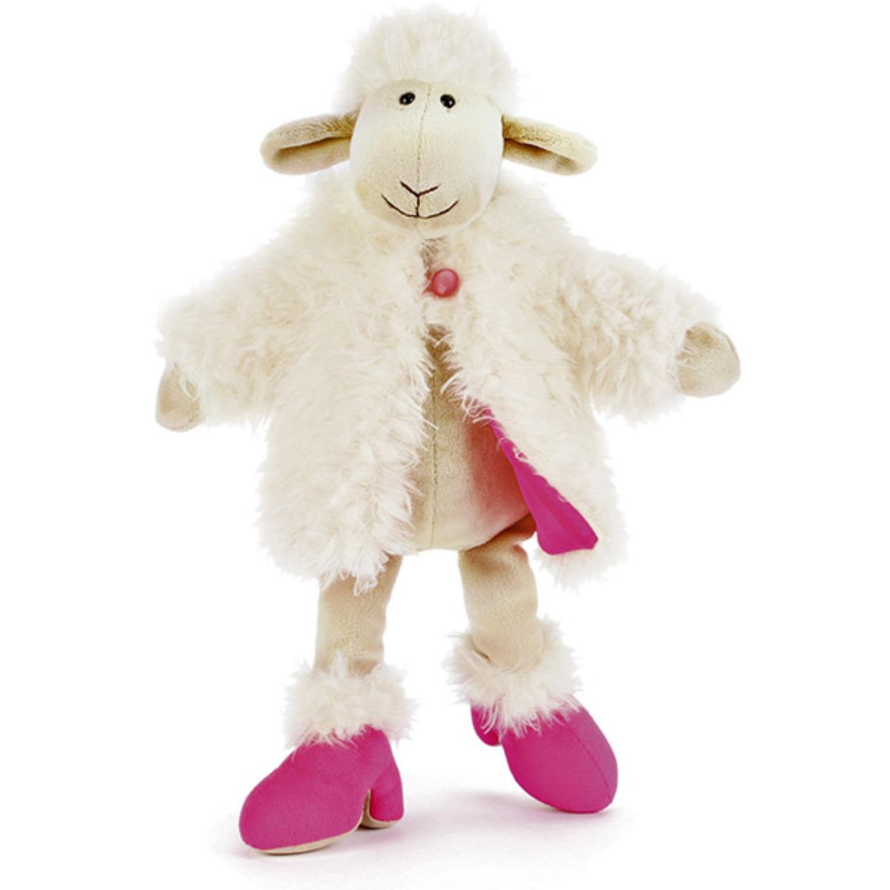 Furcoat Sheep Pink Heels