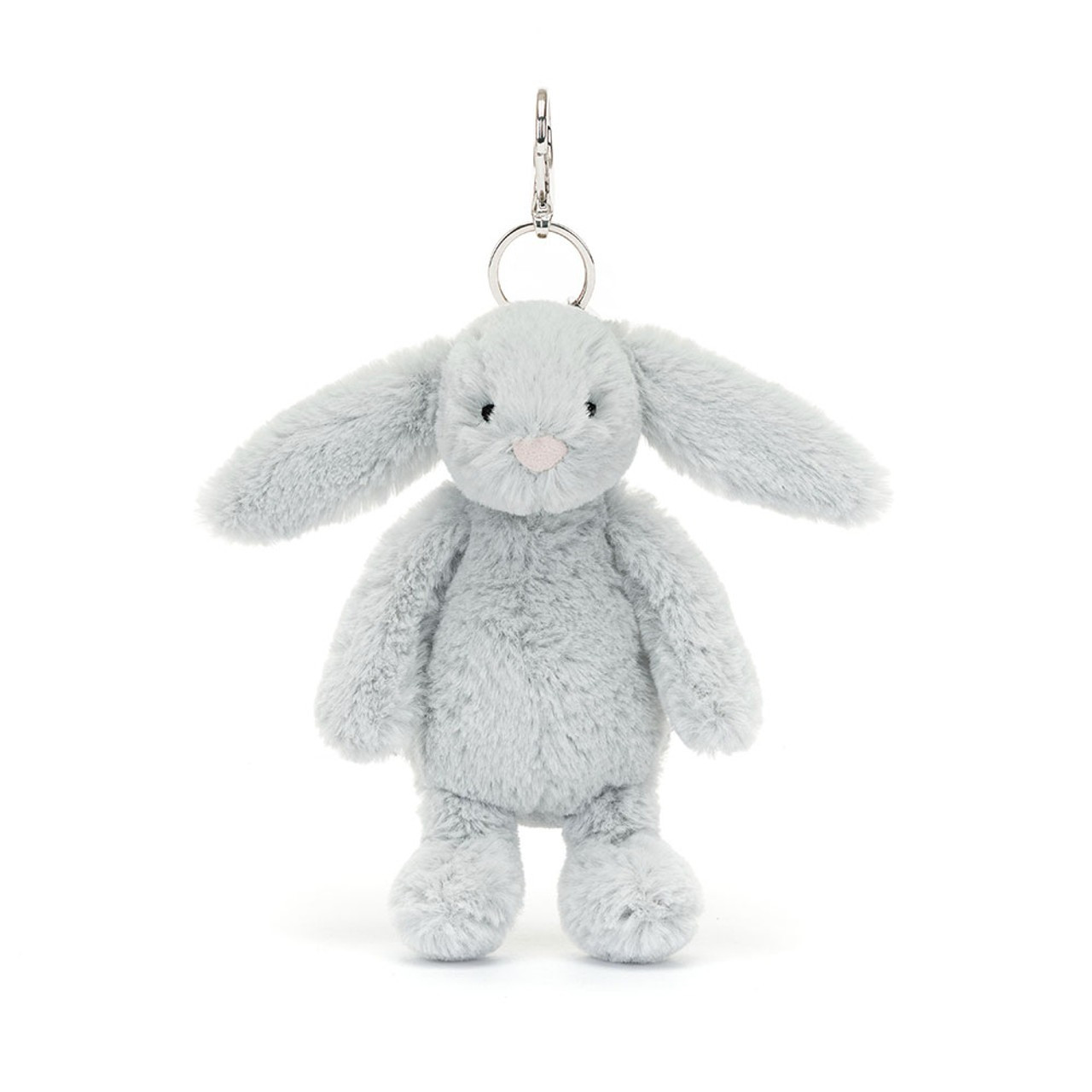 Image of Bashful Silver Bunny Bag Charm variant 1