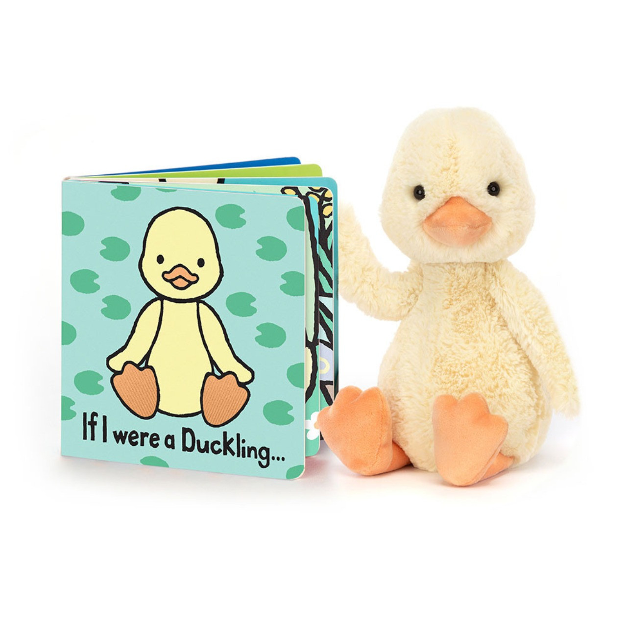 Image of If I Were A Duckling Board Book & Bashful Duckling Medium variant 1
