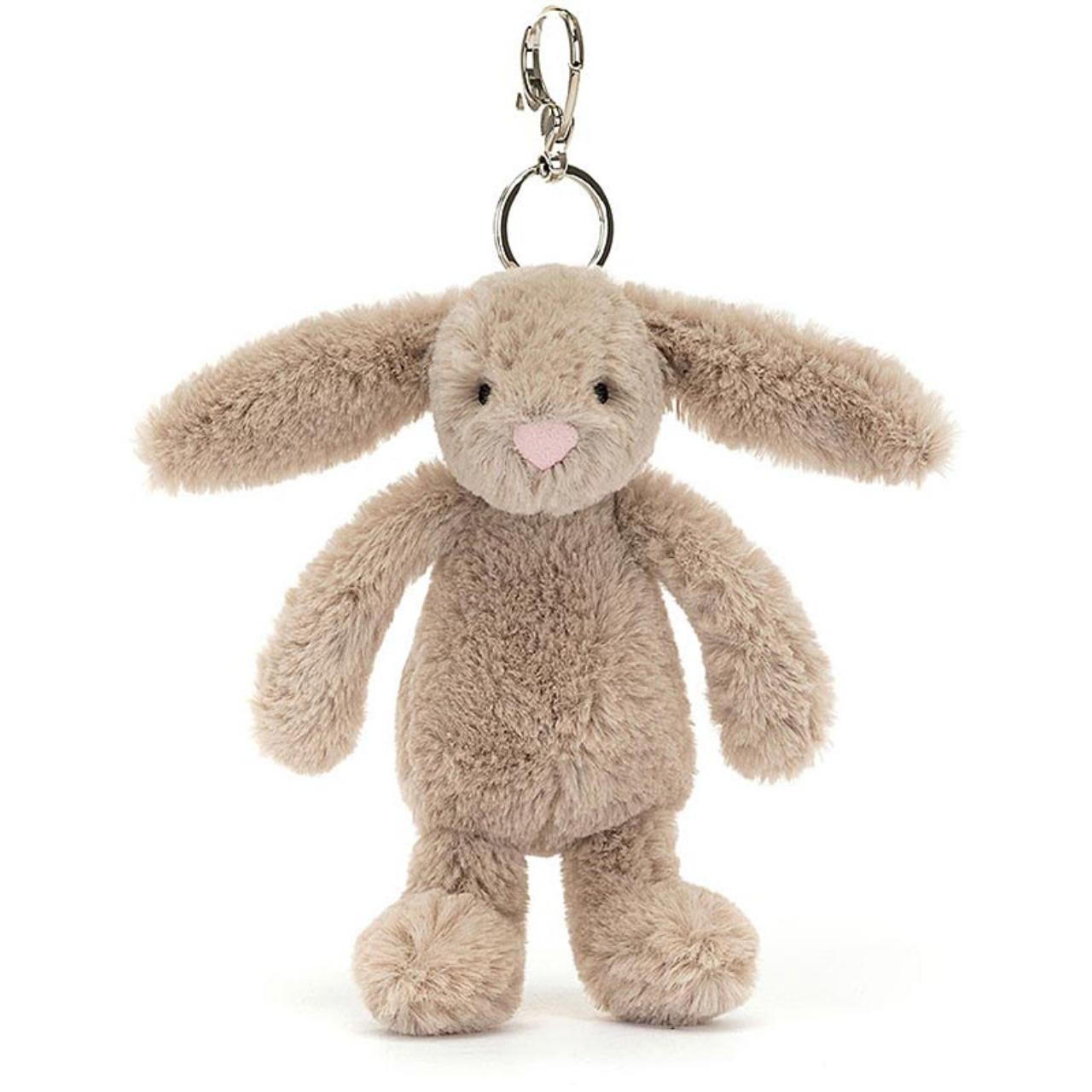 Image of Bashful Beige Bunny Bag Charm variant 1