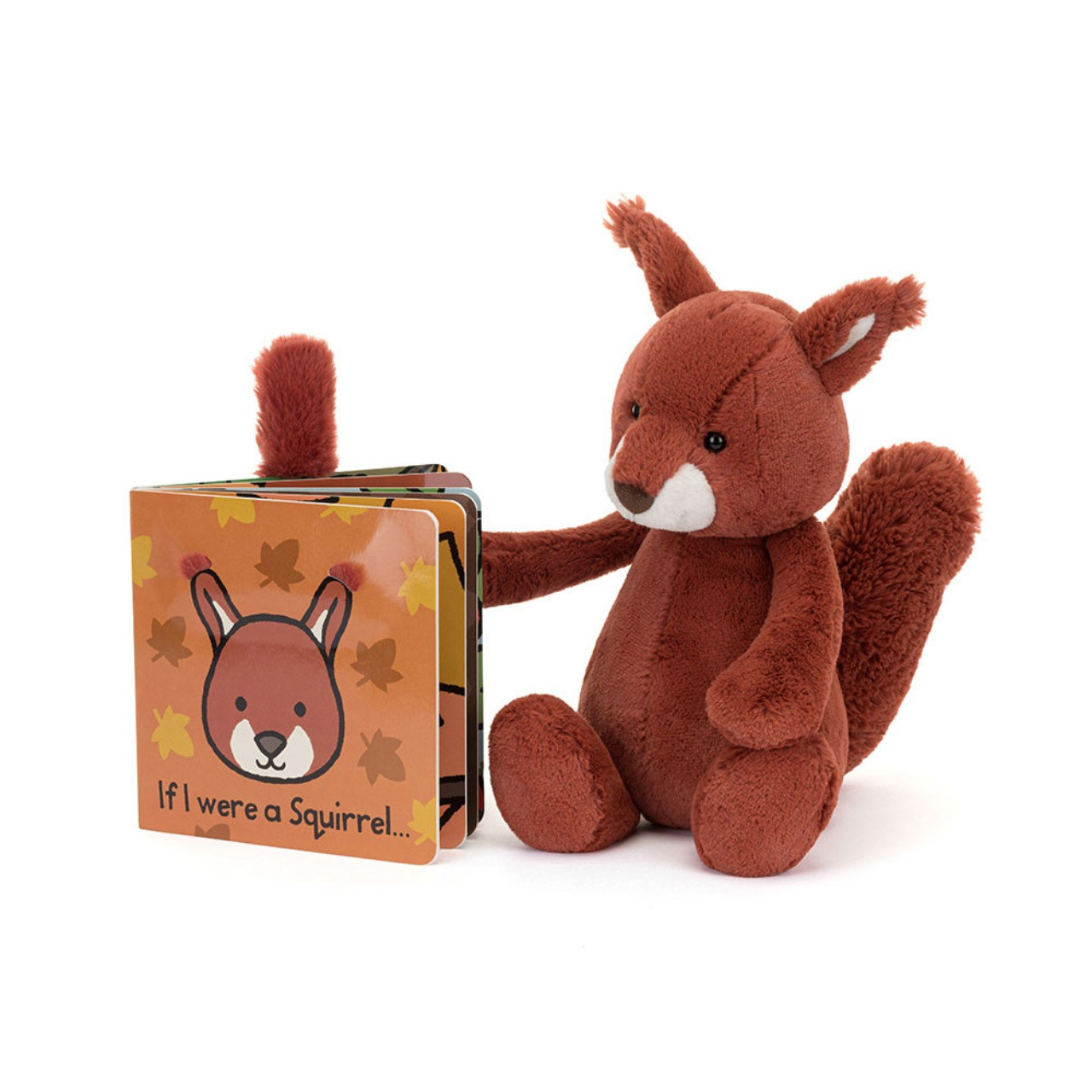 Image of If I Were A Squirrel Board Book And Bashful Squirrel Medium variant 1