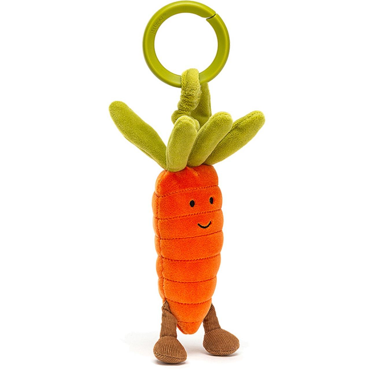 Image of Vivacious Vegetables Carrot Jitter & Rattle variant 1