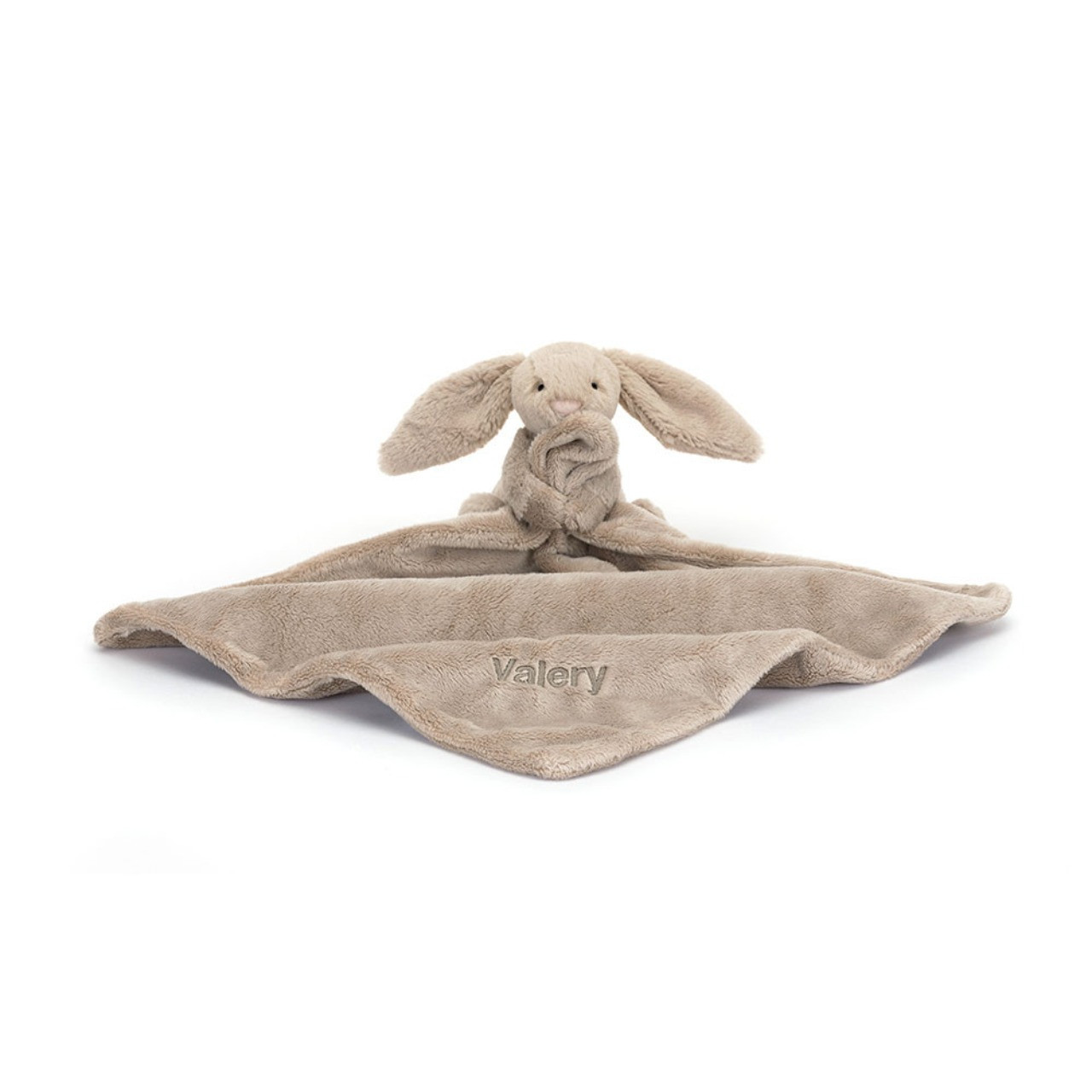 Image of Personalized Bashful Beige Bunny Soother variant 1
