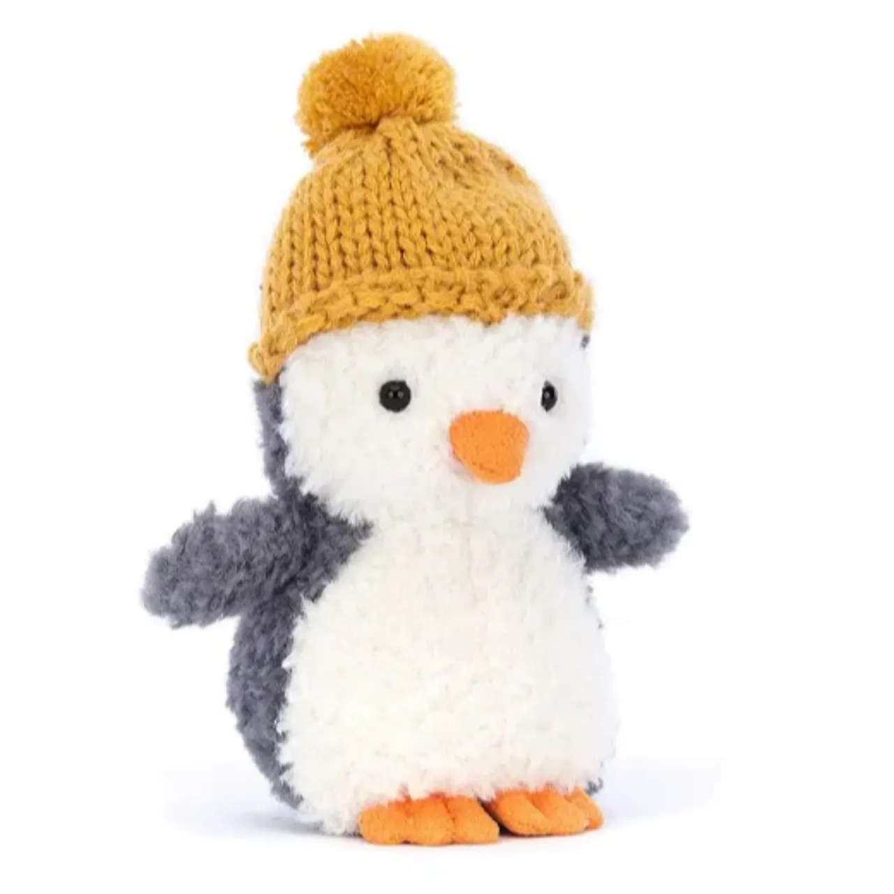 Wee Winter Mustard Penguin