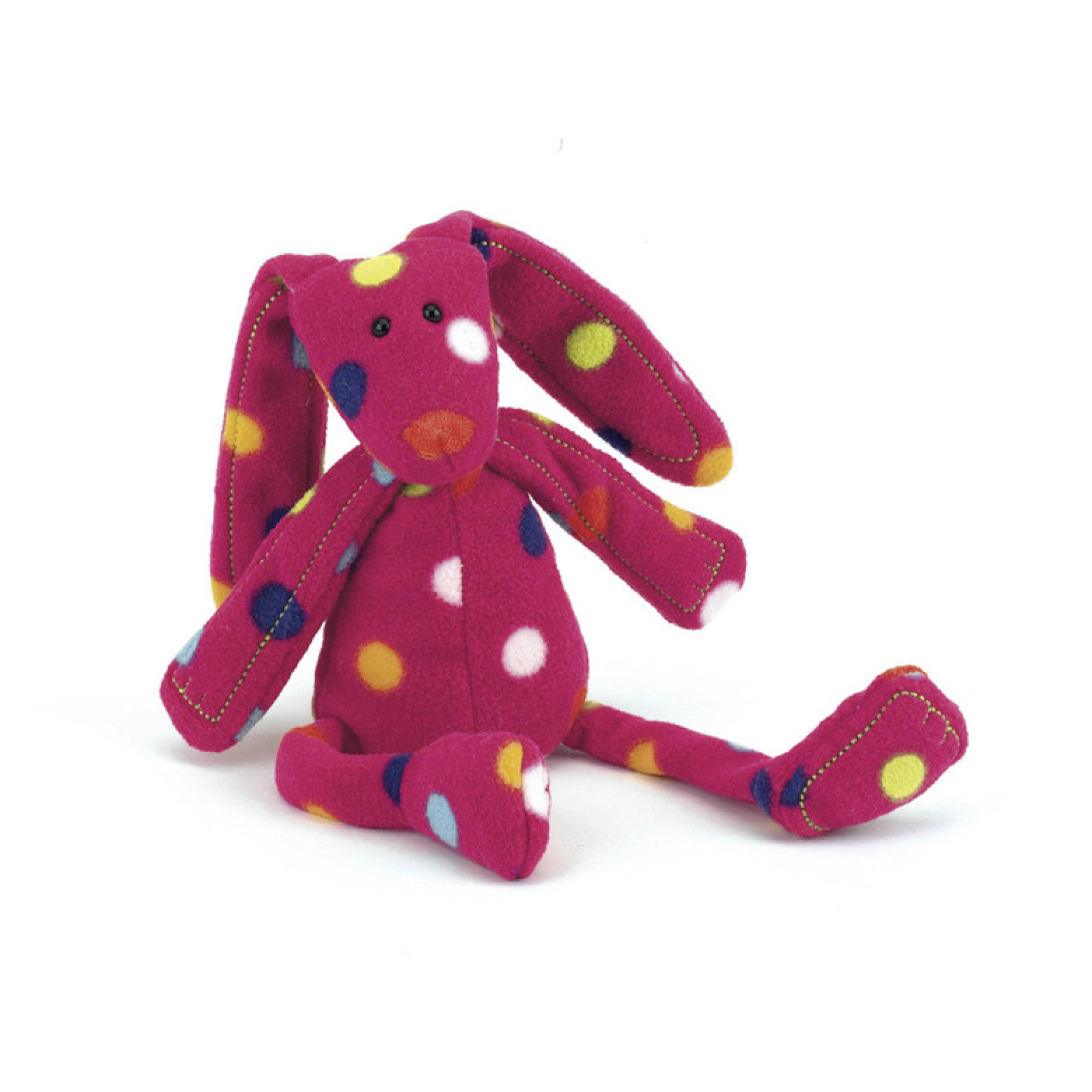 Bashful Pink Polka Dot Bunny