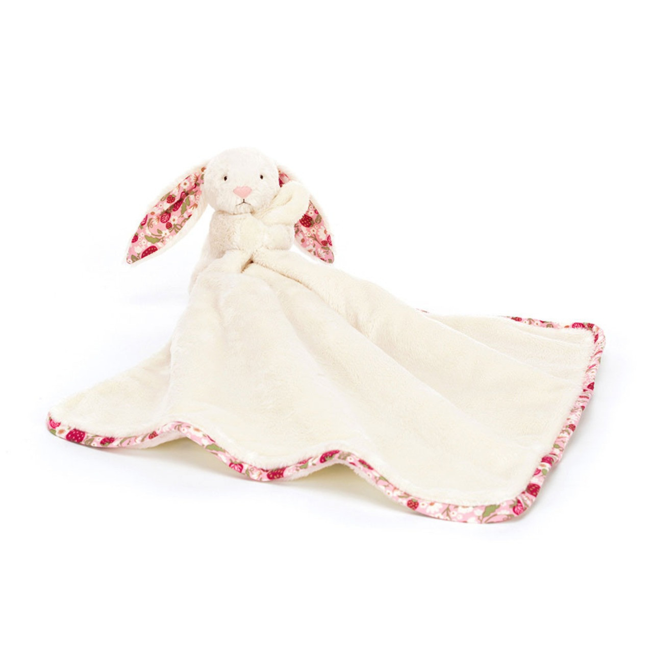 Image of Blossom Cream Bunny 'Berry' Soother variant 1