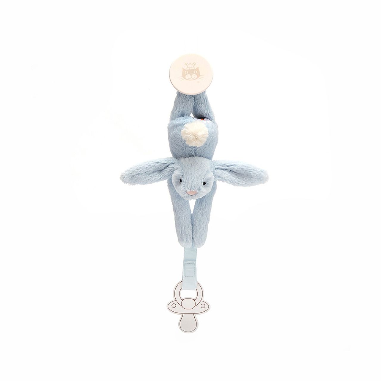 Bashful Blue Dummy Holder My Jellycat Collection
