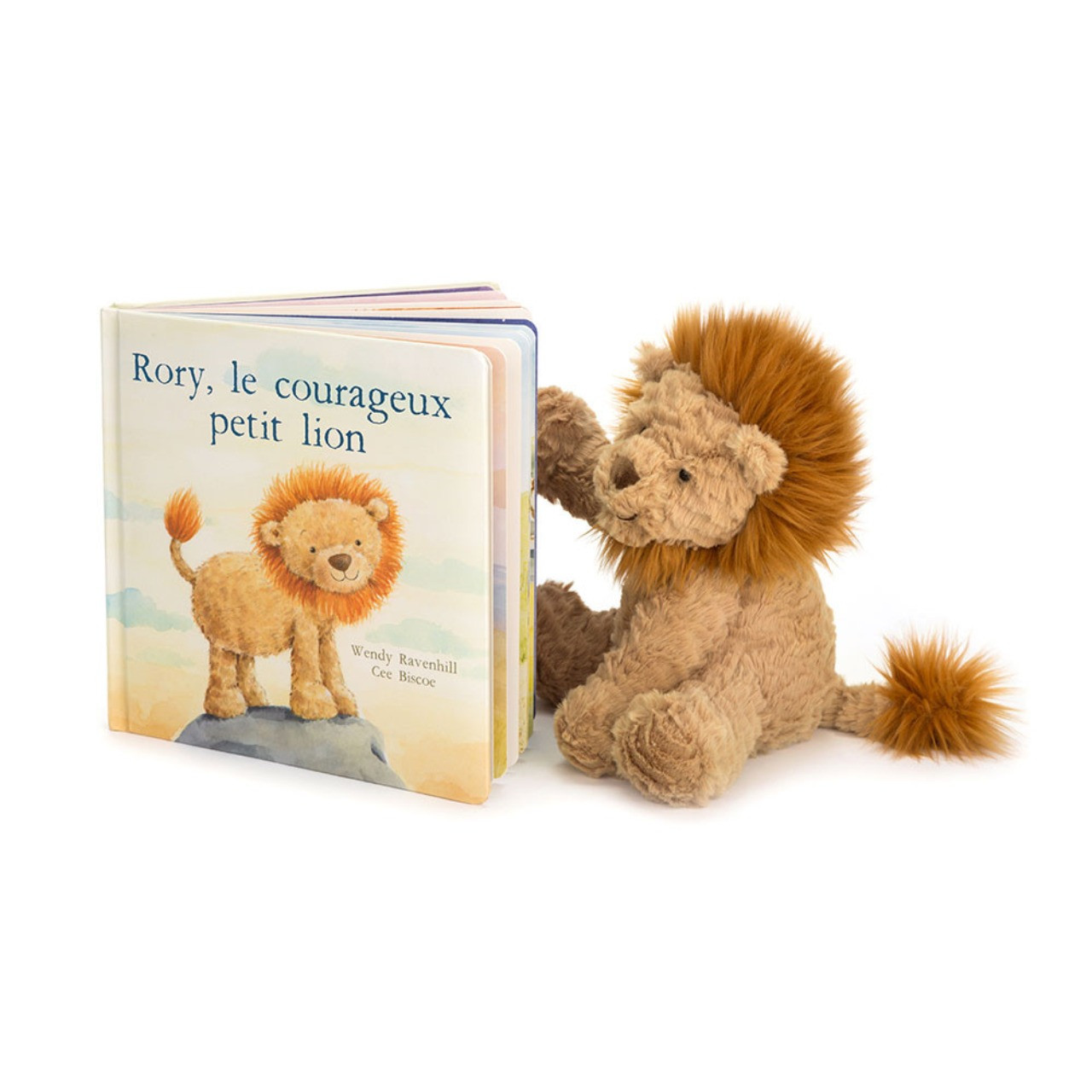 Image of Rory Le Courageux Petit Lion And Fuddlewuddle Lion Medium variant 1