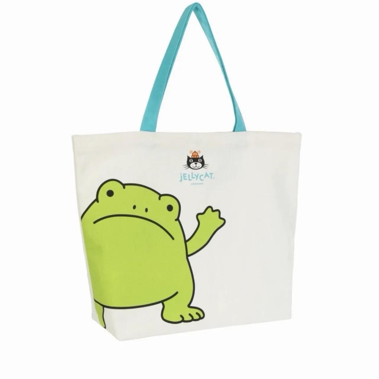 Image of Ricky Rain Frog Tote Bag variant 1